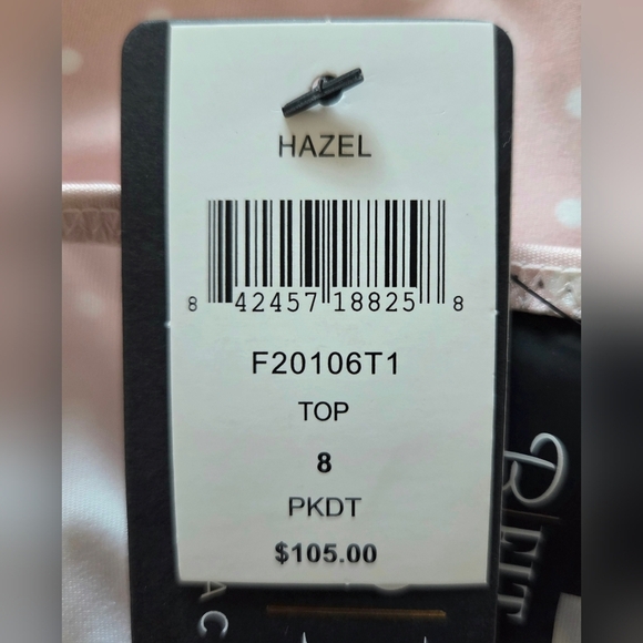 RARE BEACH BUNNY BFIT HAZEL POLKA DOT TOP. - Picture 5 of 7